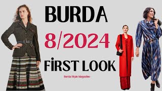 Burda Style 82024 First Look [upl. by Akiwak]