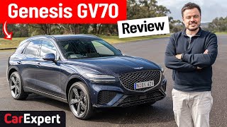 Genesis GV70 V6 turbo detailed review 2022 Its like a cutprice Maybach SUV [upl. by Enyt245]