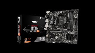 MSI B450M PROVDH MAX Motherboard Unboxing and Overview [upl. by Odnomor449]