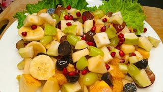 Mixed Fruit Salad Recipe [upl. by Alimat]