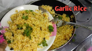 Garlic rice in 5mint Belluli Chitranna lassun chawal  south style Chitranna by Samina [upl. by Brelje]