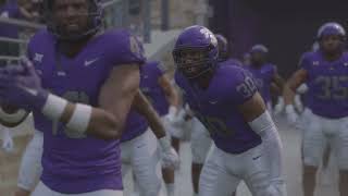 Facing TCU on the road  EA Sports College Football 25 [upl. by Elynad]