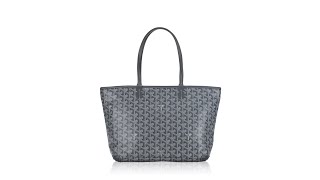 Goyard Goyardine Artois PM Bag Grey [upl. by Killie778]