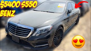 Mercedes Benz S550 WIth A PreBid Of 5400 At Auction [upl. by Ittap]