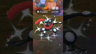 Finally I Got ✨Shiny Custom Greninja in pokemon go pokemon soparstart shorts [upl. by Aelyk317]