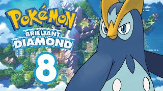 POKÉMON BRILLIANT DIAMOND 8  Ganhei Uma Bicicleta  Nintendo Switch [upl. by Arluene214]