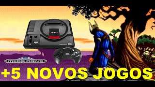 Mais 5 Novos Jogos Para Megadrive em 2024 [upl. by Ellehcear]