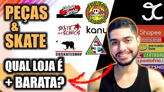 LOJAS DE SKATE MAIS BARATAS PRA COMPRAR PEÇA DE SKATE E SKATE MONTADO ONLINE TOP 10 [upl. by Nojid558]