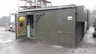 Various Demountable Bodies Workshops Comms etc Witham Auctions 2012  2016 [upl. by Bluefield970]