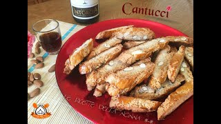 ECCO LA RICETTA ORIGINALE DEI CANTUCCI TOSCANI FATTI IN CASA [upl. by Hube]