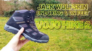 JACK WOLFSKIN VOJO HIKE 2  UNBOXING amp ON FEET [upl. by Hans]