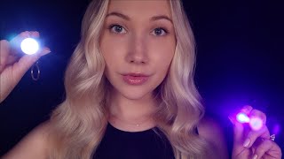 ASMR Sleepy Light Hypnosis  Follow the Light Gentle Face Scanning Instructions 💤 [upl. by Aivatco]