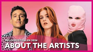 About the Melodifestivalen 2024 artists [upl. by Avruch]