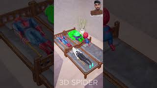 Spiderys Family Annoying hulk Friends Challenge animation spiderman shorts [upl. by Terrye]