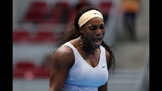 Serena Williams vs Francesca Schiavone Beijing 2013 Highlights [upl. by Negiam]