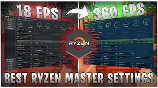 RYZEN MASTER SAFELY Overclock your CPU for Performance [upl. by Rehpatsirhc]