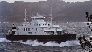 MF Stord amp MF Ullensvang  Selbjørnsfjorden januar 1994 [upl. by Oznecniv]