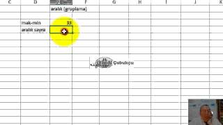 Excel Histogram Çizmek [upl. by Fokos63]