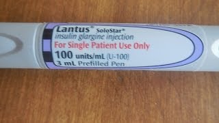 Lantus SoloStar Pen [upl. by Jodi501]