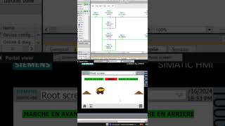 TIA PORTAL AND HMI SIEMENS PLC [upl. by Yetsirhc]