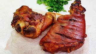 Eine Schweinshaxe wird nicht genug sein einfaches Rezept  Bonus ungewöhnlicher Salat 146 [upl. by Ahsemed542]