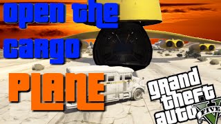 GTA 5  How To Open The Online Cargo Plane  Mission After Patch 117 Gta 5 Glitch [upl. by Nohtiek]