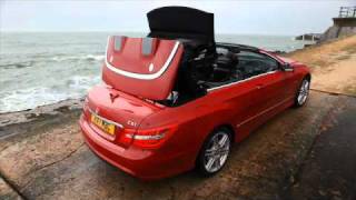 MercedesBenz EClass Cabriolet  Roof Up [upl. by Kokaras500]