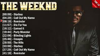 The Weeknd Greatest Hits 2024 Collection  Top 10 Hits Playlist Of All Time [upl. by Nallak]