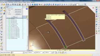 WorkNC Tutorial Rib Machining [upl. by Dorita]