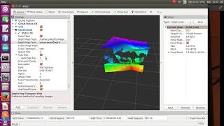 Xbox 360 1473 Kinect 3D view using ROS in UBUNTU [upl. by Annonyw21]