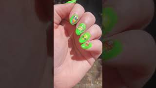 GEL POLISH OF THE WEEK Envy by Head Kandy Pro  Alien Nail Decals [upl. by Cally]