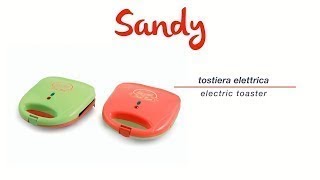 Kooper  tostiera elettrica Sandy 2401218 [upl. by Norling691]