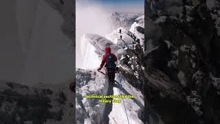 Everests Deadliest Traffic Jam Inside the Camp 3 to Camp 4 Bottleneck everest mountains [upl. by Nirek]