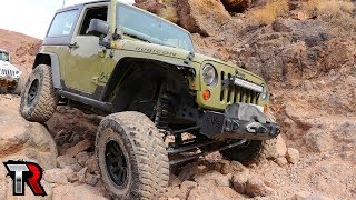 Jeep Wranglers OffRoad in Calico  Adventure Weekend Day 2 [upl. by Ettenyl]