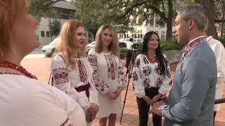 San Antonio celebrates special Ukrainian holiday [upl. by Olaznog]