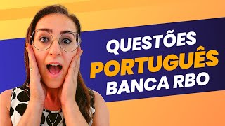 Questões de PORTUGUÊS  Banca RBO [upl. by Oys929]