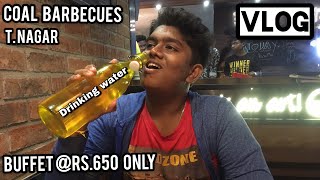 Coal Barbecues Tnagar  FOOD Explore  Ram Bhupathy Vlogs [upl. by Wurster]