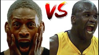 Shaquille ONeal vs Dennis Rodman Heated Moments Comp Part 2 [upl. by Accebor]