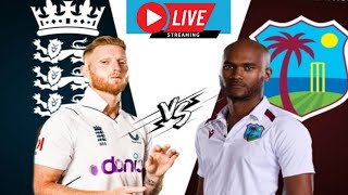 🔴 Live England vs West Indies – TEST Match  WI vs ENG Live  2024  Cricket [upl. by Jehial]