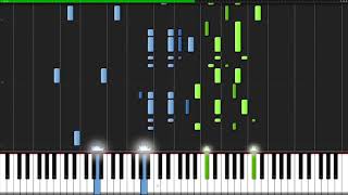 Bitter Sweet Symphony  The Verve Piano Tutorial Synthesia  Nikodem Lorenz [upl. by Maure382]