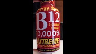 B12 energy shot taste test [upl. by Tamis]