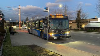 Surrey Translink 2006 New Flyer D40LFR S7457 on 595 Ridge Meadows [upl. by Moe572]