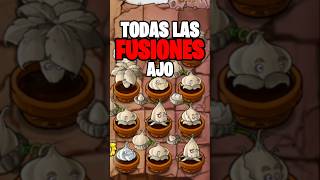 TODAS las FUSIÓNES DEL AJO en plantasvszombies [upl. by Brockwell314]