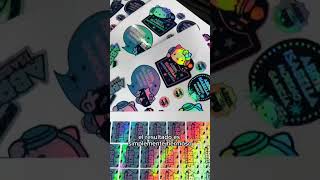 Como cortar stikers holográficos con Silhouette Cameo [upl. by Saretta835]