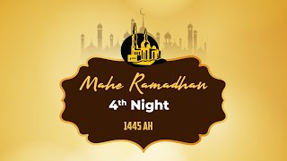 04th NIGHT OF MAHE RAMADHAN 1445AH  SHAYKH KAZIM BHOJANI [upl. by Lyndy214]