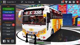 ZEDONE ONENESS LEO LIVERY  NON COLOR CODE KERALA TOURIST BUS  live oneness [upl. by Lian]