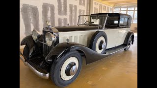 Hispano Suiza J12 long wheel base model year 1933 Kellner body carrosserie Kellner video [upl. by Phillipp283]