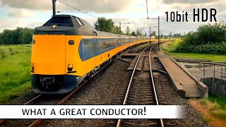 Experience the Thrill of Train Travel Stunning Journey Lelystad  Rotterdam  Scenic Ride [upl. by Notsa]