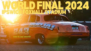 World Final 2024  Unlimited Banger Racing  Ipswich Foxhall Stadium  October 2024 [upl. by Notsnhoj882]