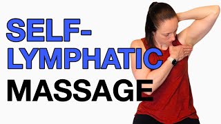 SelfLymphatic Massage Routine for LYMPHEDEMA after Breast Cancer [upl. by Ahsasal]